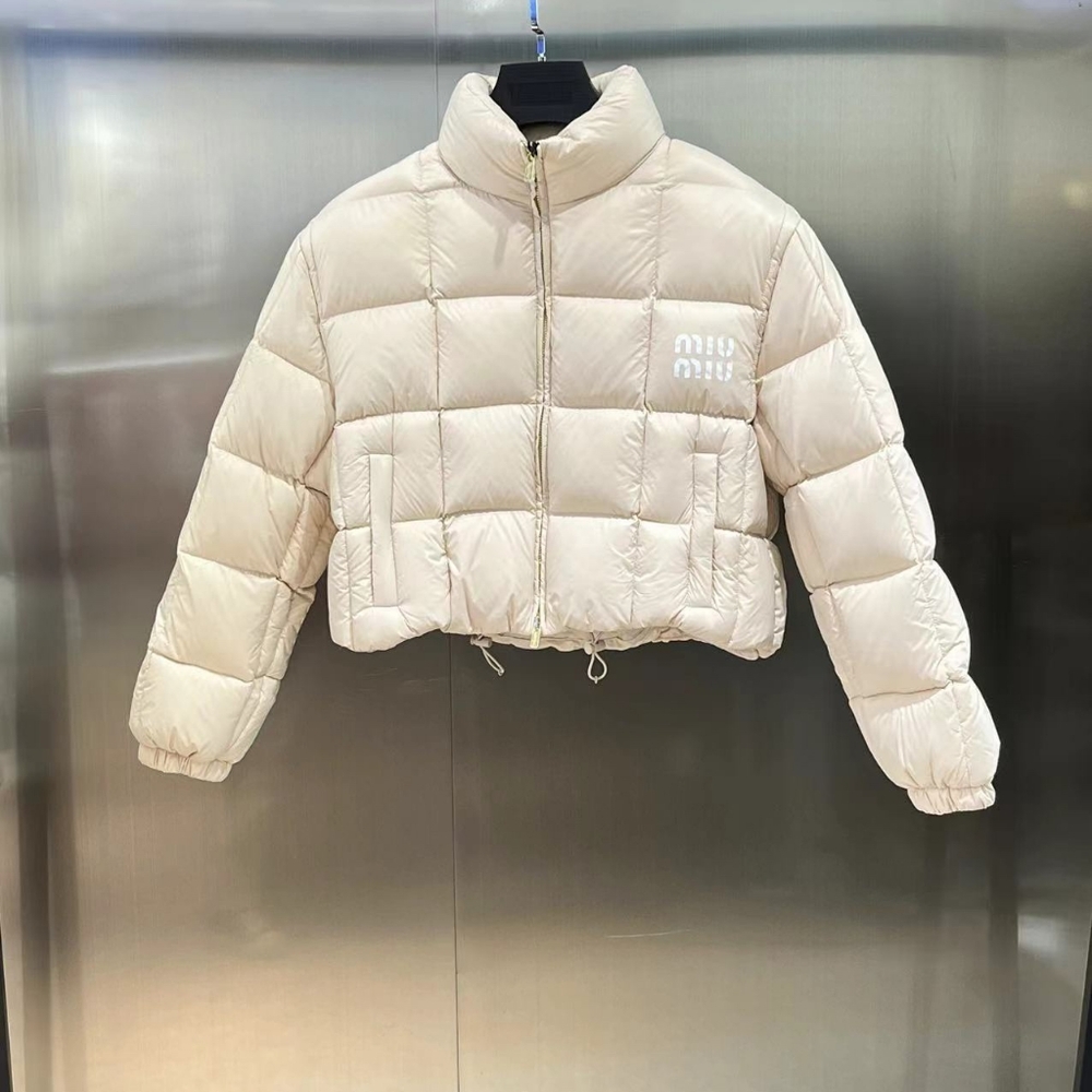 Stand-Up Collar Zipper Jacket Down Jacket - image 1